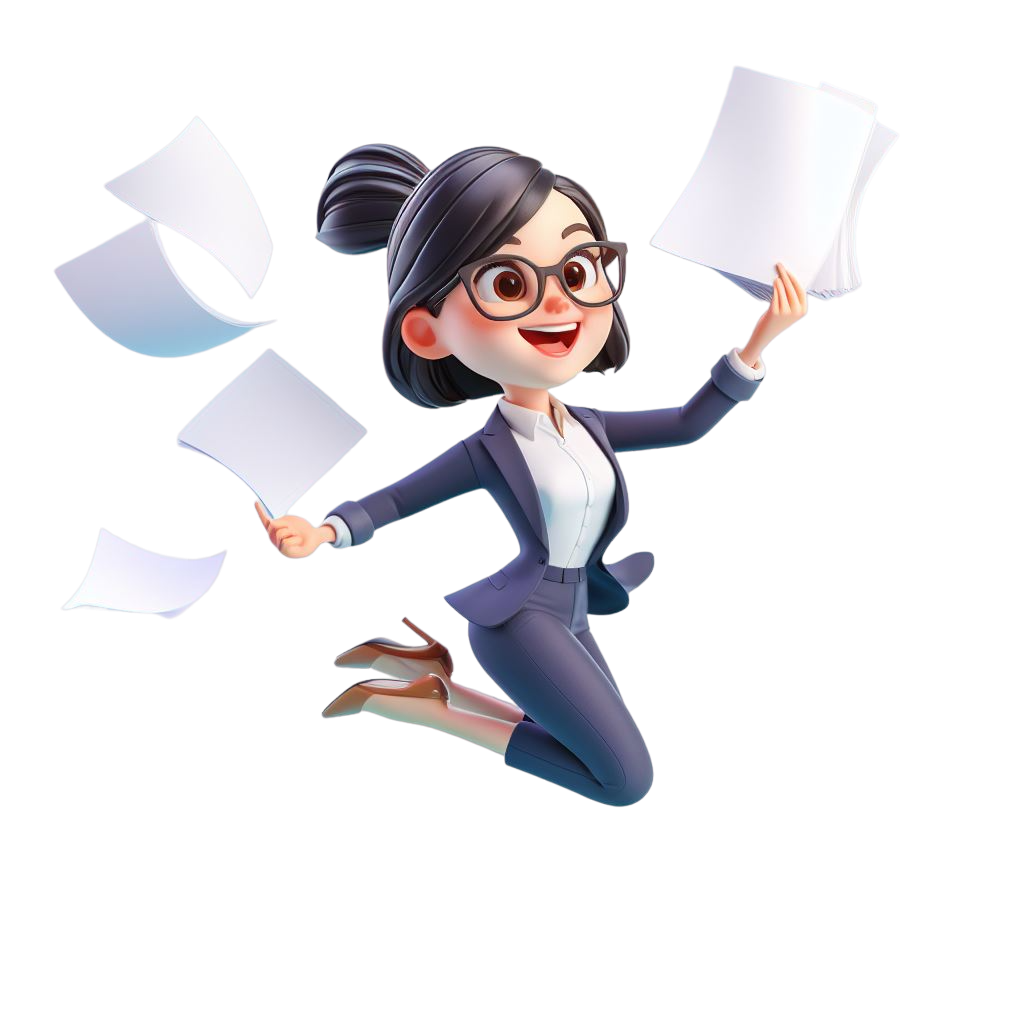 Opositor preparándose para el examen tipo test