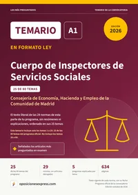Portada del temario en formato ley