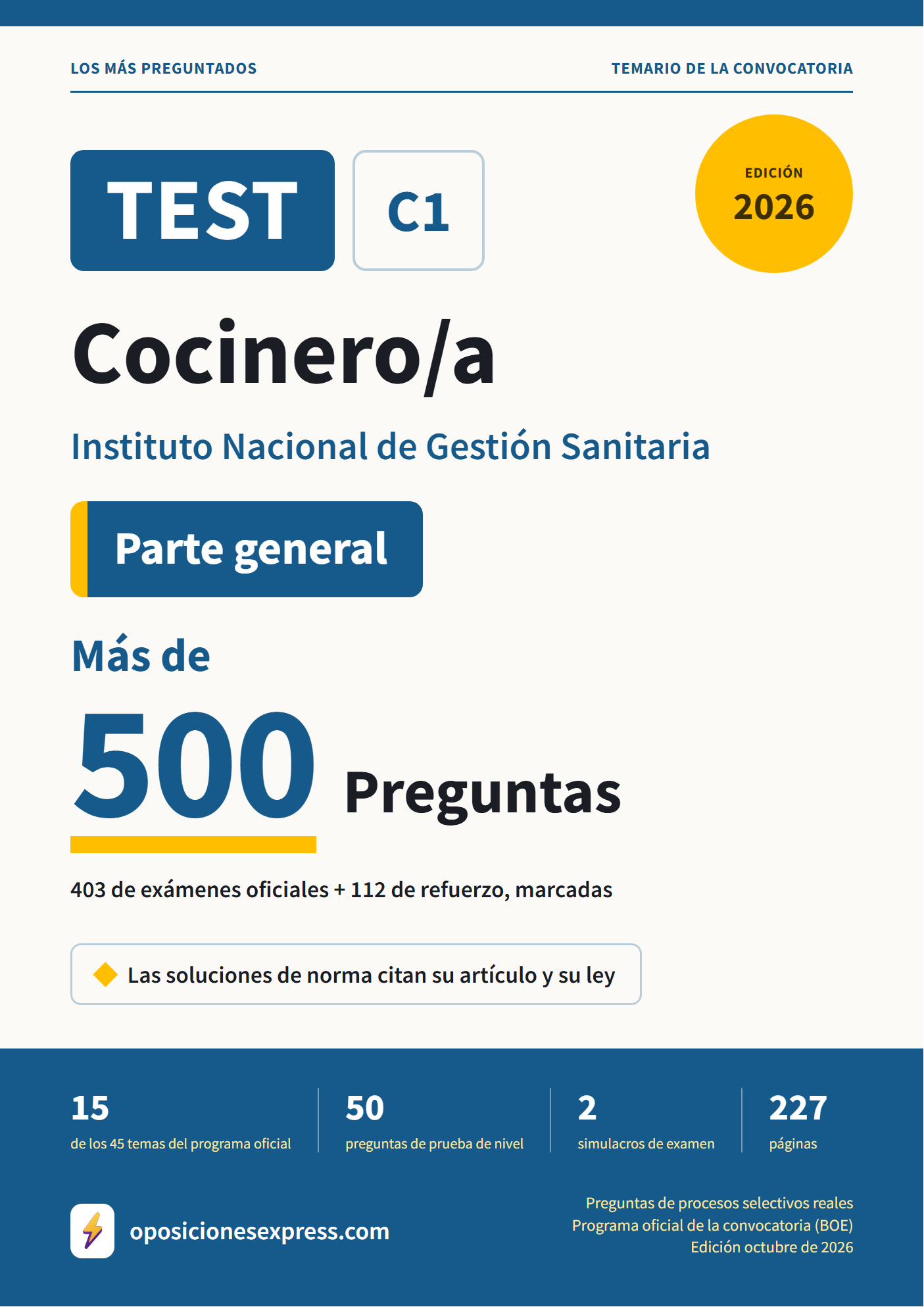 Portada del libro de test