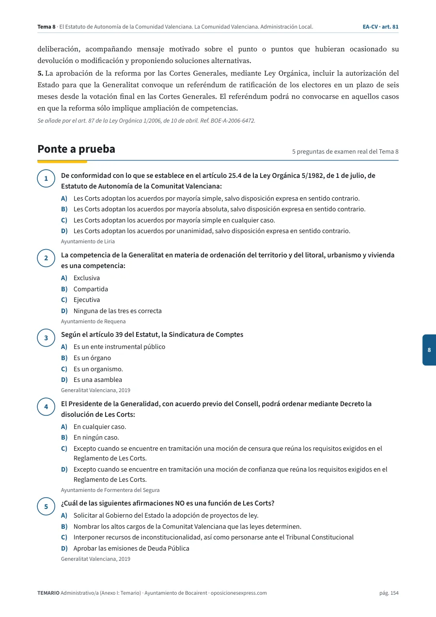 Página del temario con el cierre de un tema