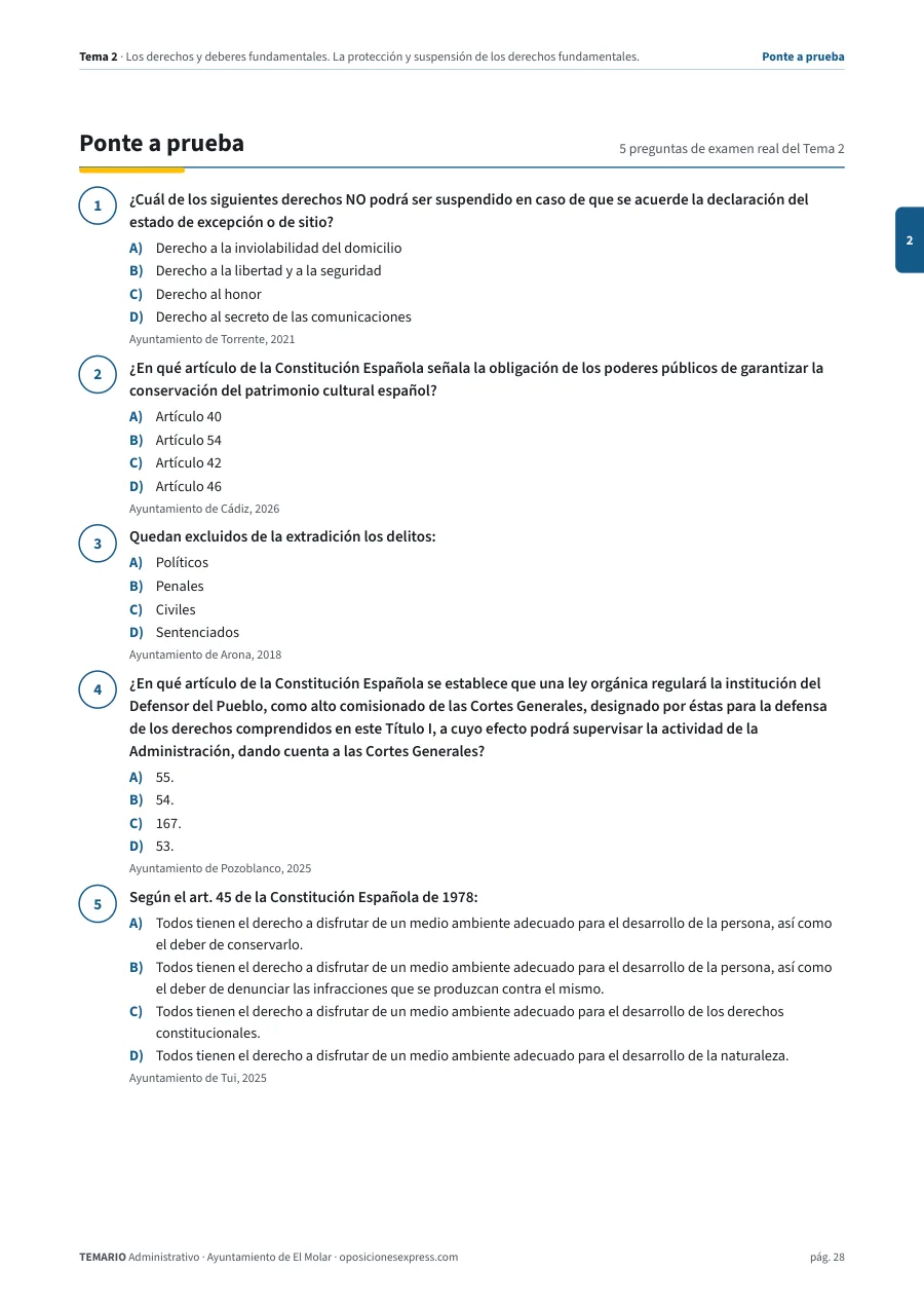 Página del temario con el cierre de un tema