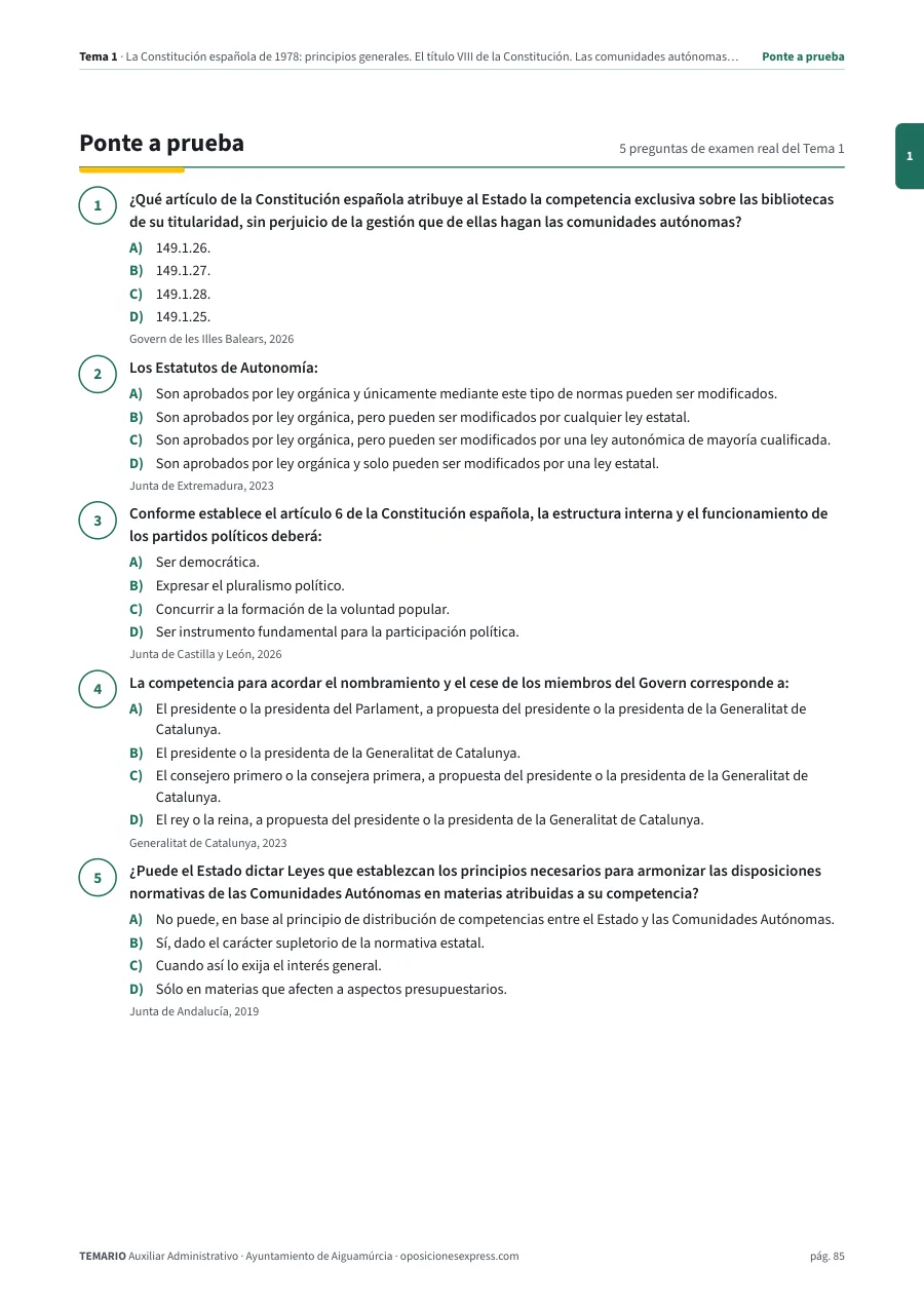 Página del temario con el cierre de un tema
