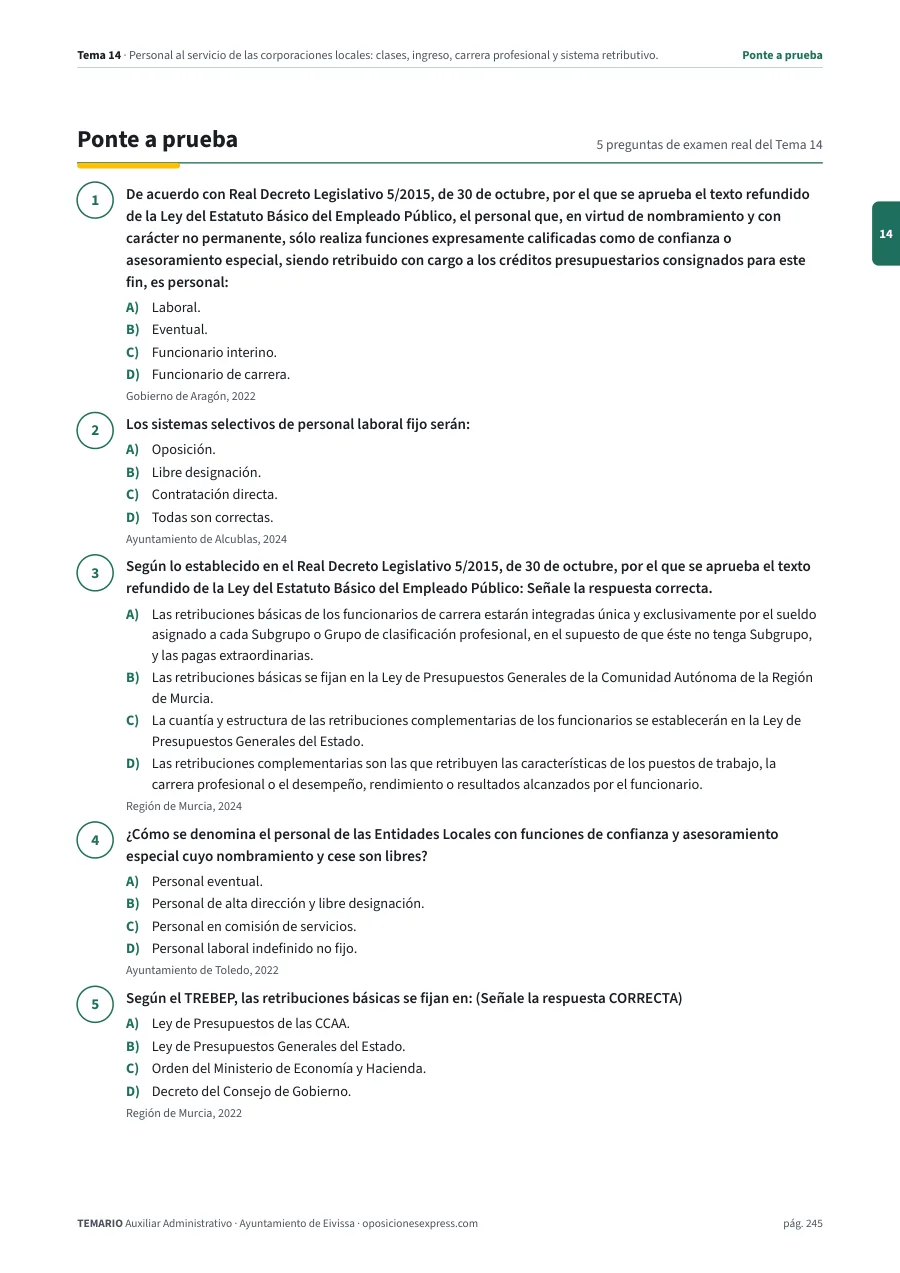 Página del temario con el cierre de un tema