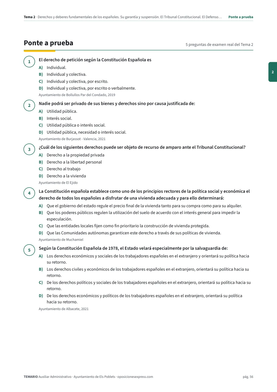 Página del temario con el cierre de un tema