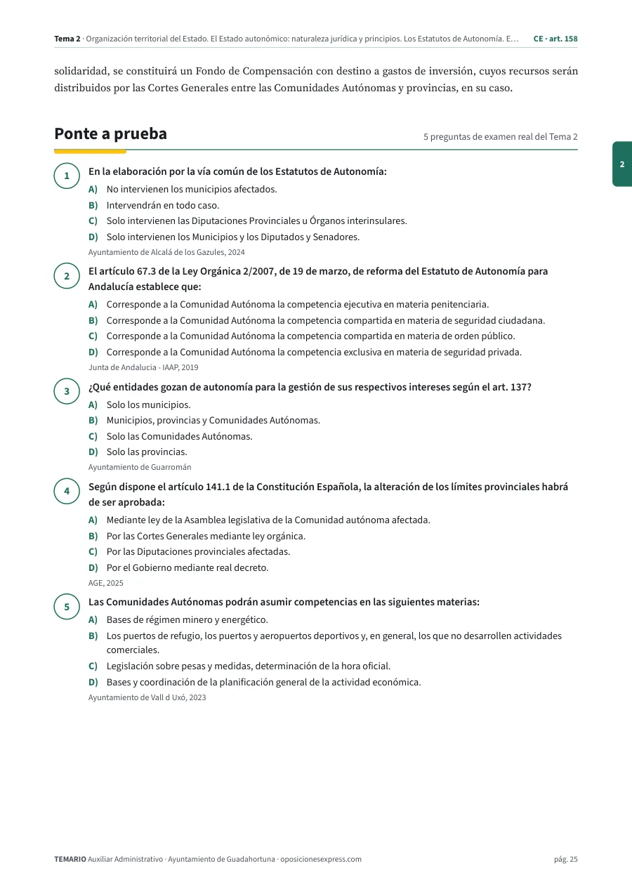 Página del temario con el cierre de un tema