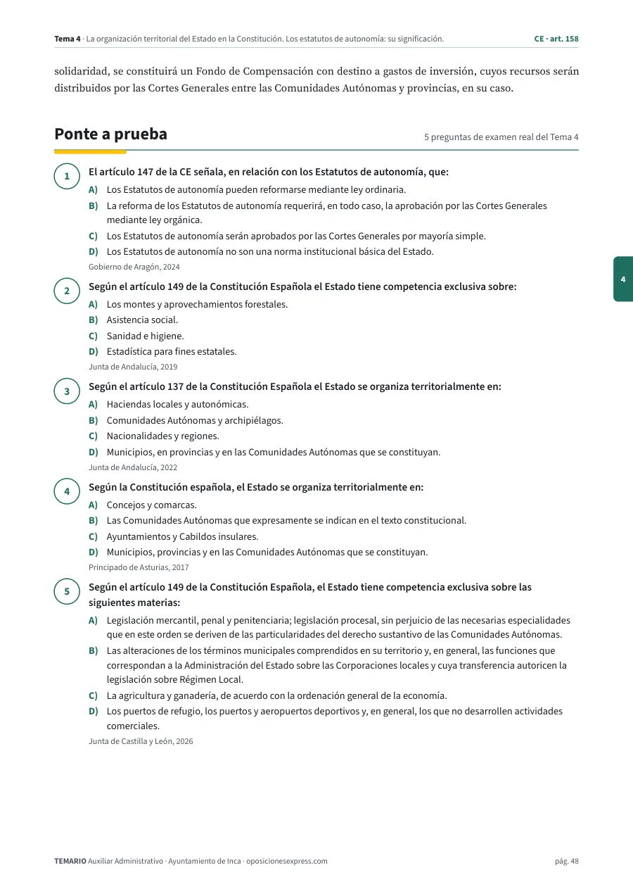 Página del temario con el cierre de un tema