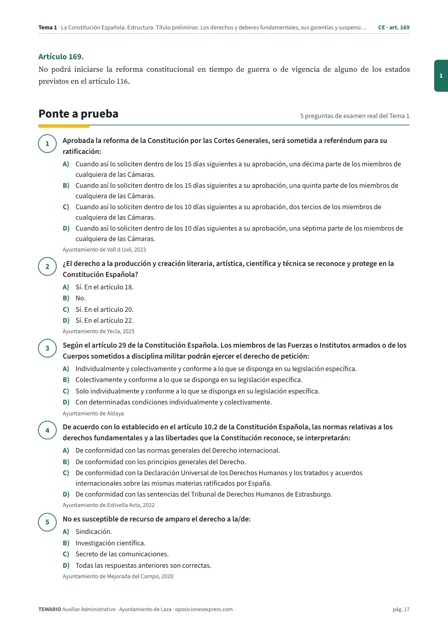 Página del temario con el cierre de un tema