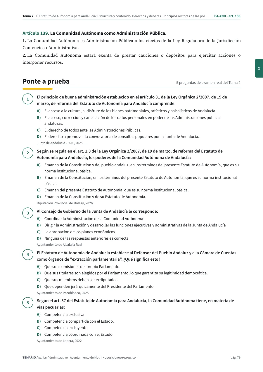 Página del temario con el cierre de un tema