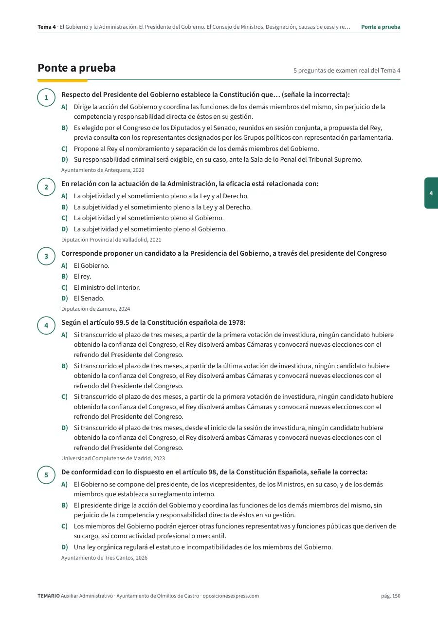 Página del temario con el cierre de un tema