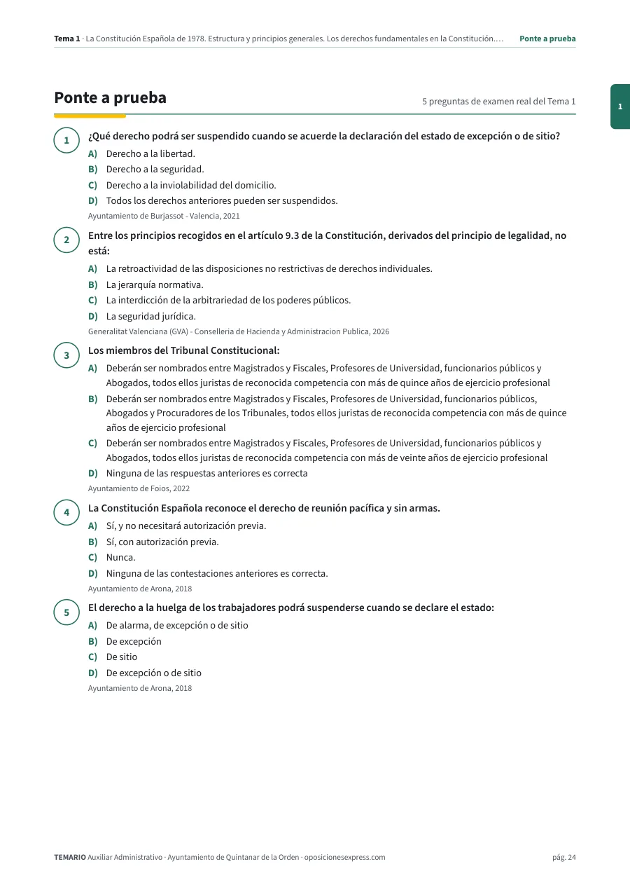 Página del temario con el cierre de un tema