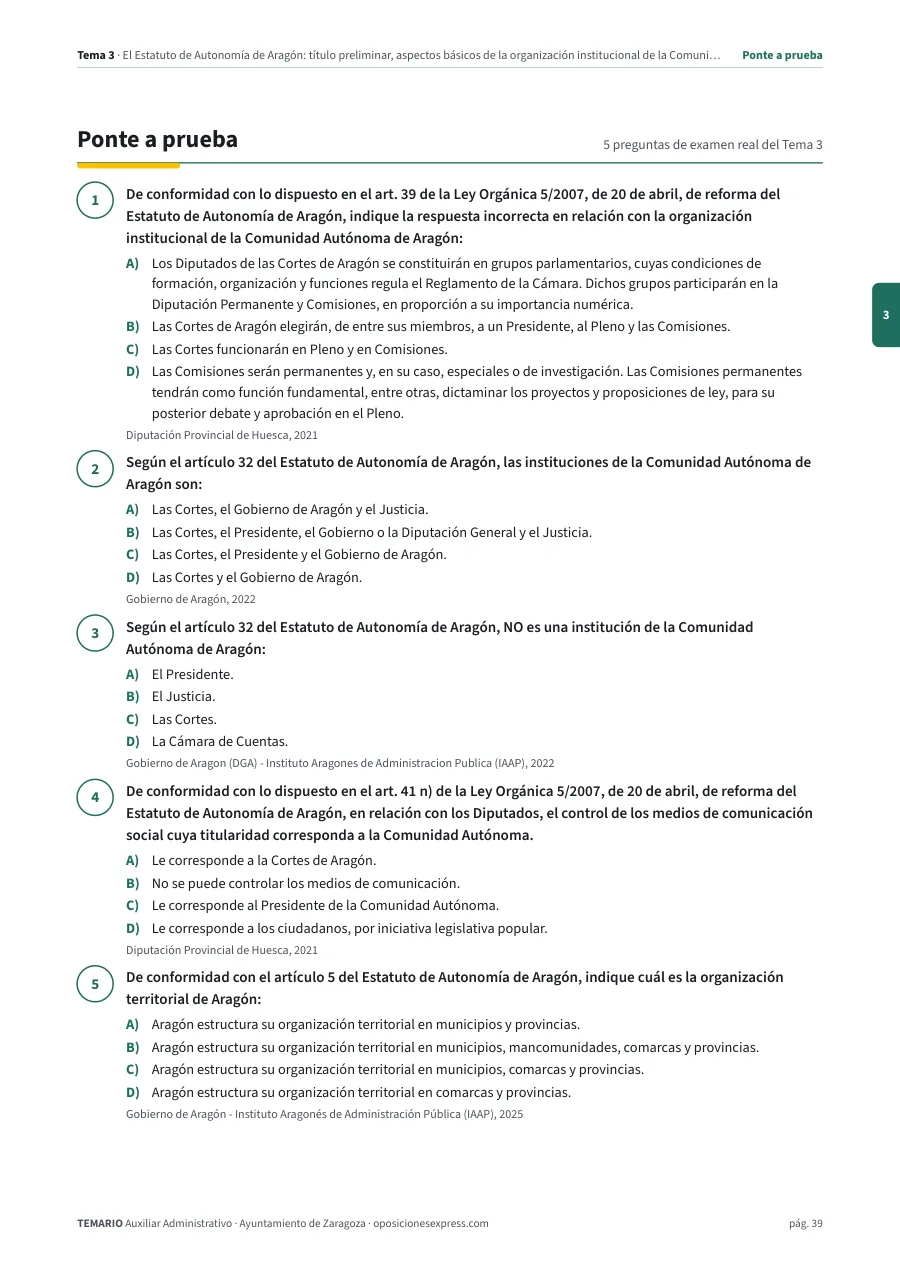 Página del temario con el cierre de un tema