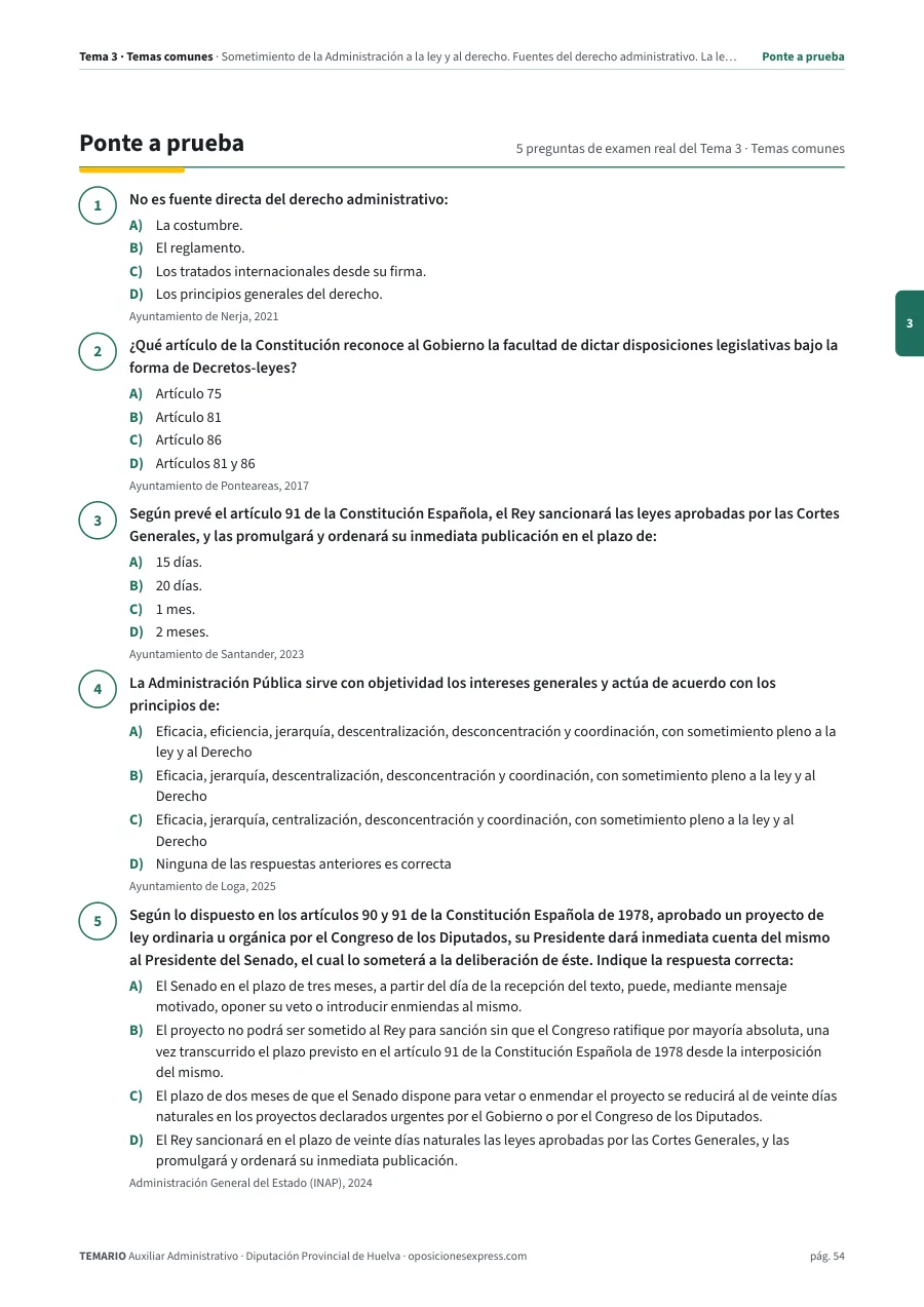 Página del temario con el cierre de un tema