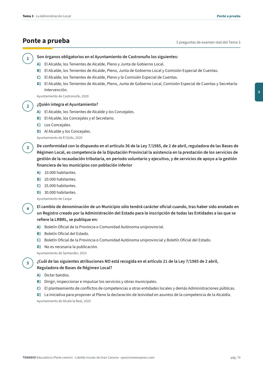 Página del temario con el cierre de un tema