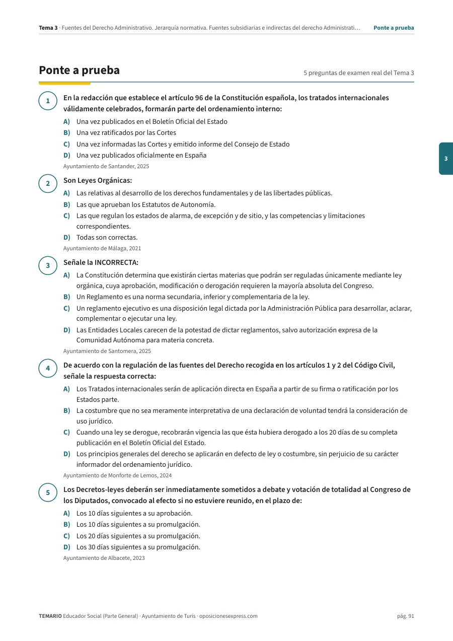 Página del temario con el cierre de un tema