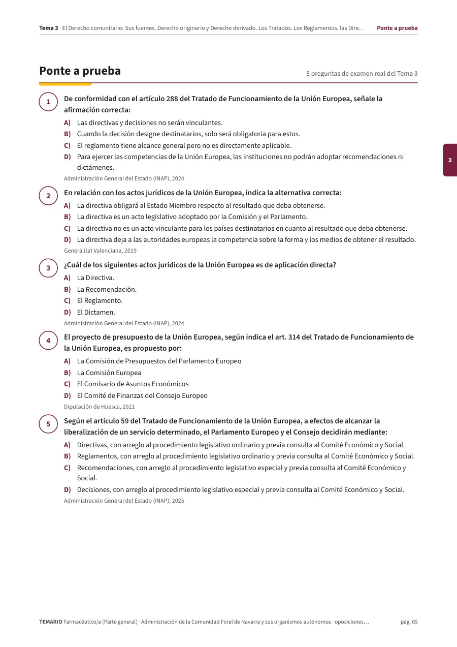 Página del temario con el cierre de un tema