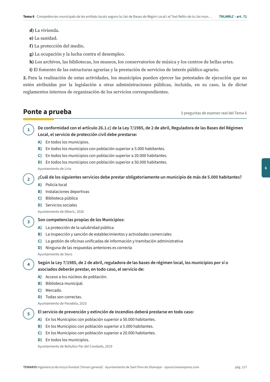 Página del temario con el cierre de un tema