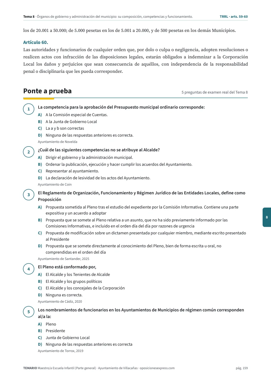 Página del temario con el cierre de un tema