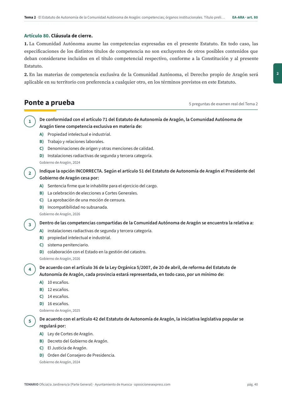 Página del temario con el cierre de un tema