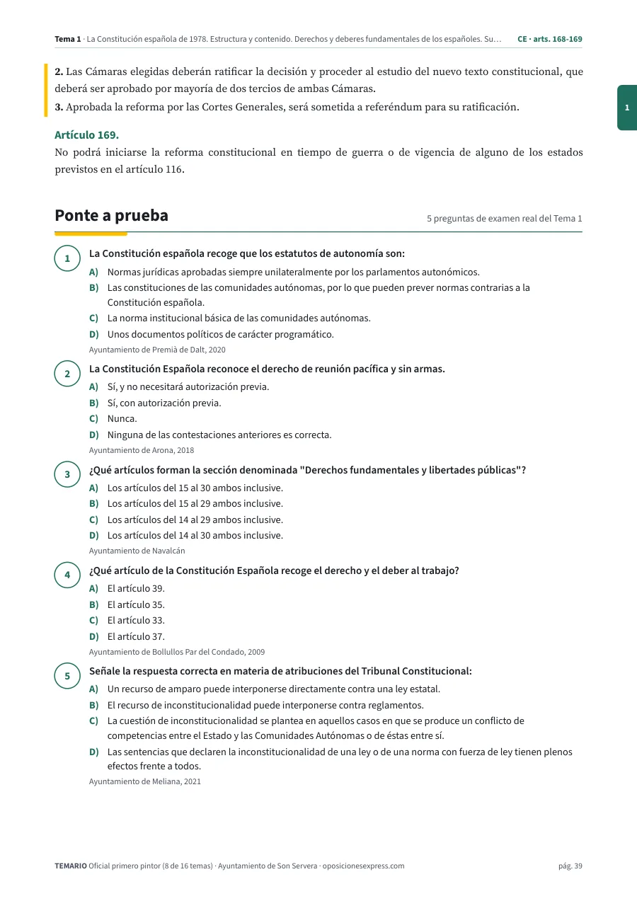Página del temario con el cierre de un tema