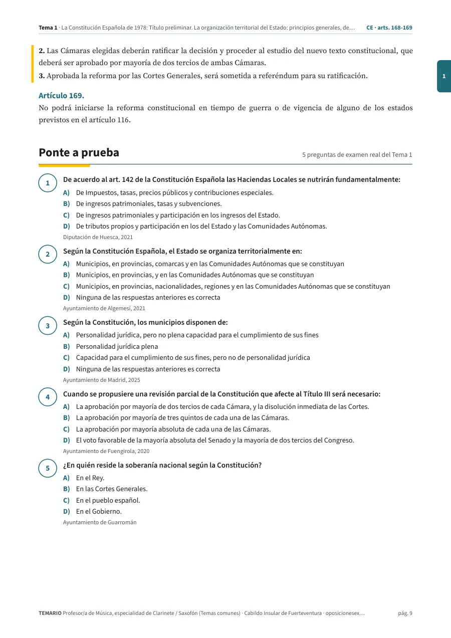 Página del temario con el cierre de un tema
