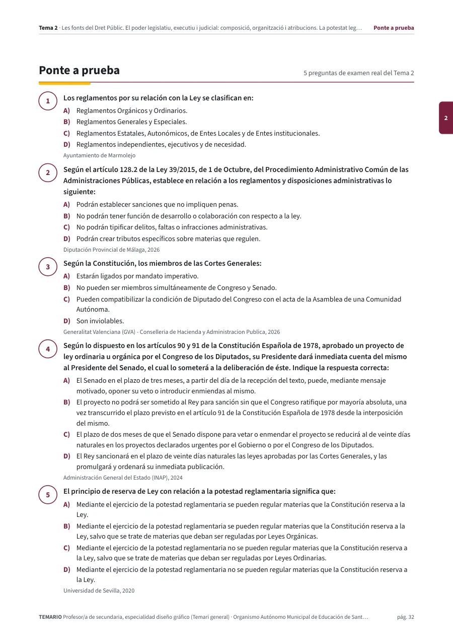 Página del temario con el cierre de un tema