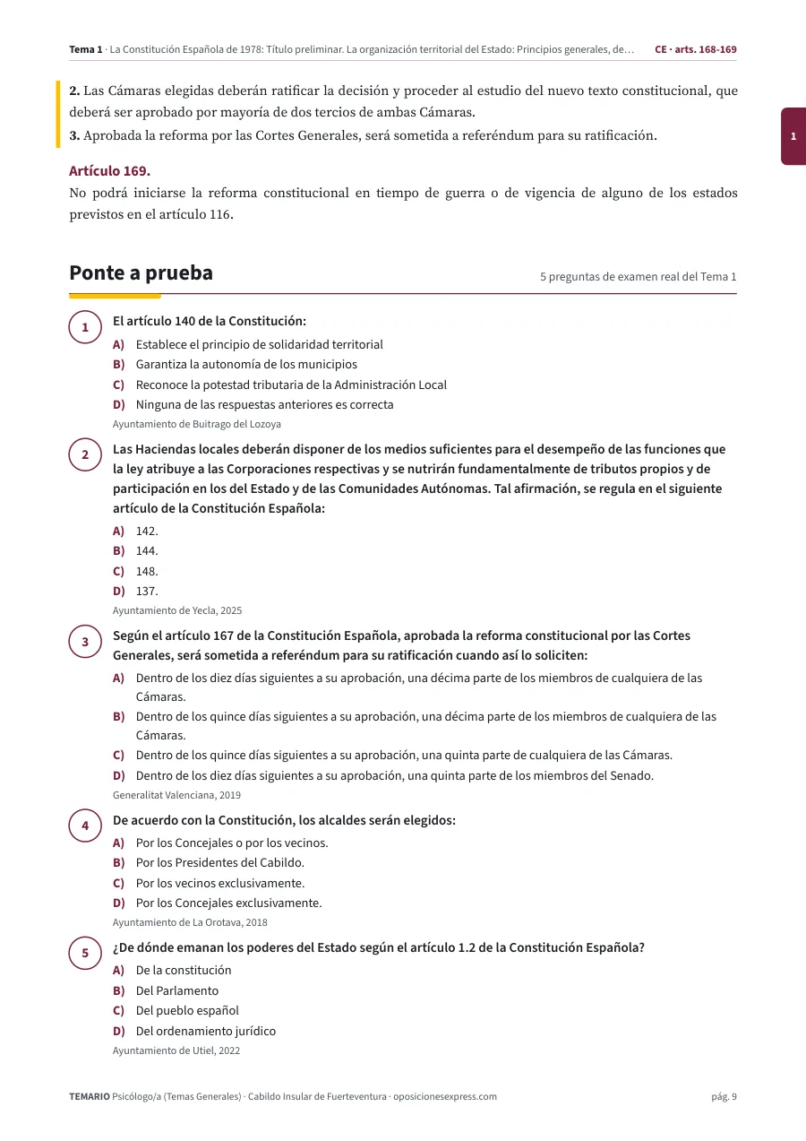 Página del temario con el cierre de un tema