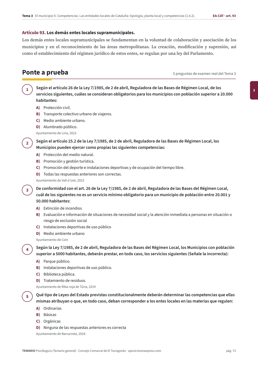 Página del temario con el cierre de un tema