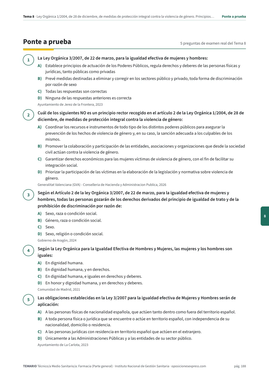 Página del temario con el cierre de un tema