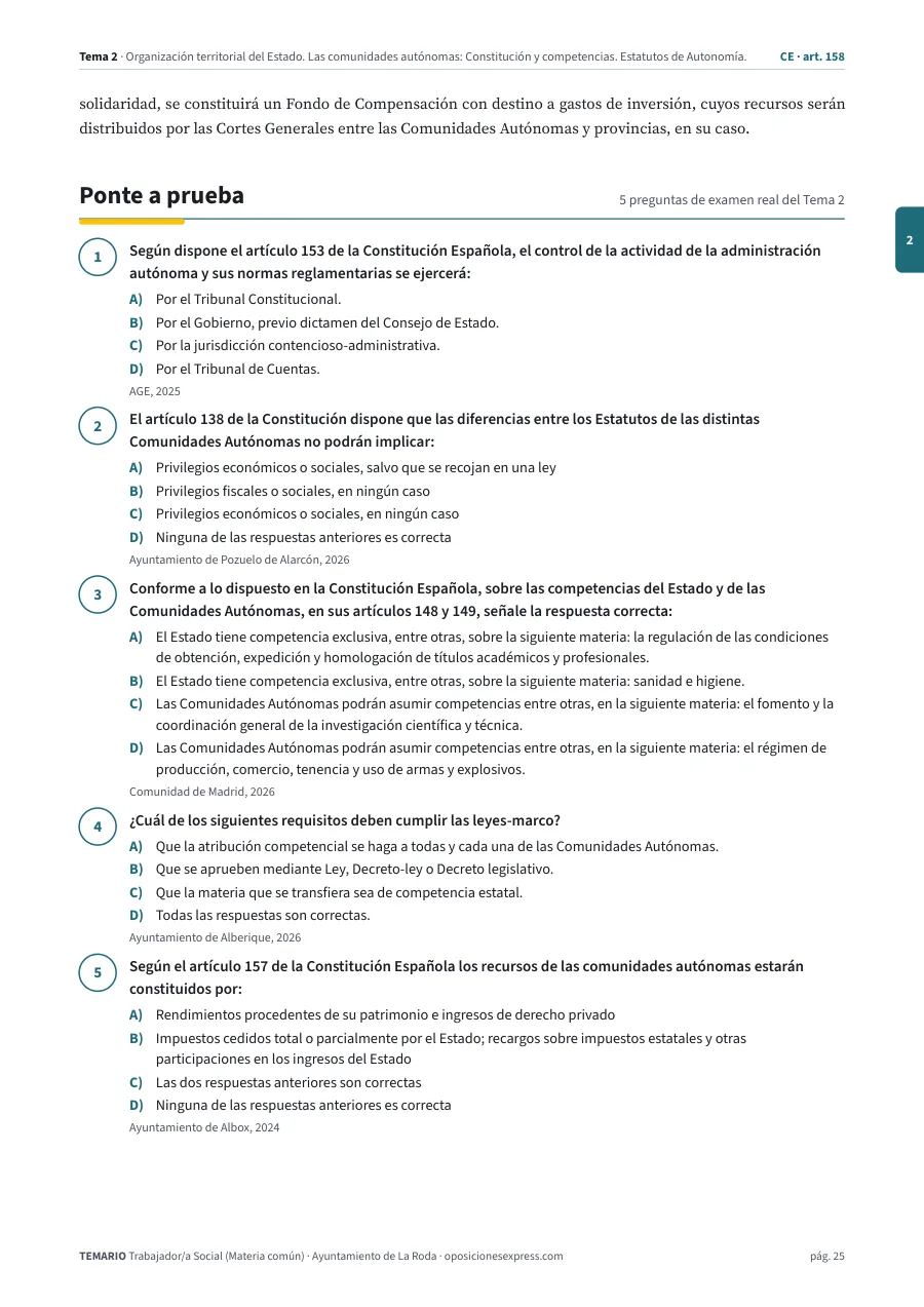Página del temario con el cierre de un tema