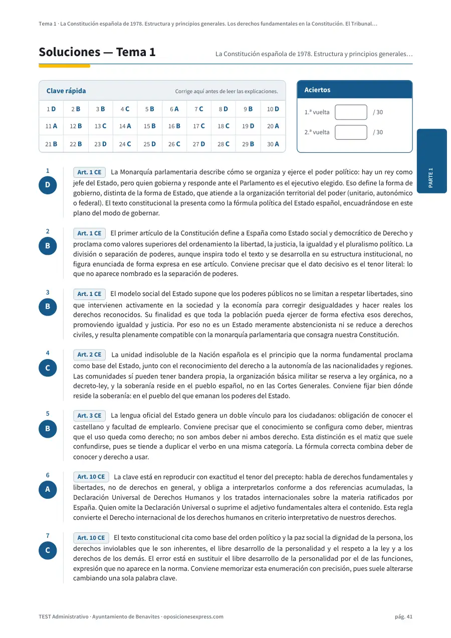 Página de soluciones del tema 1
