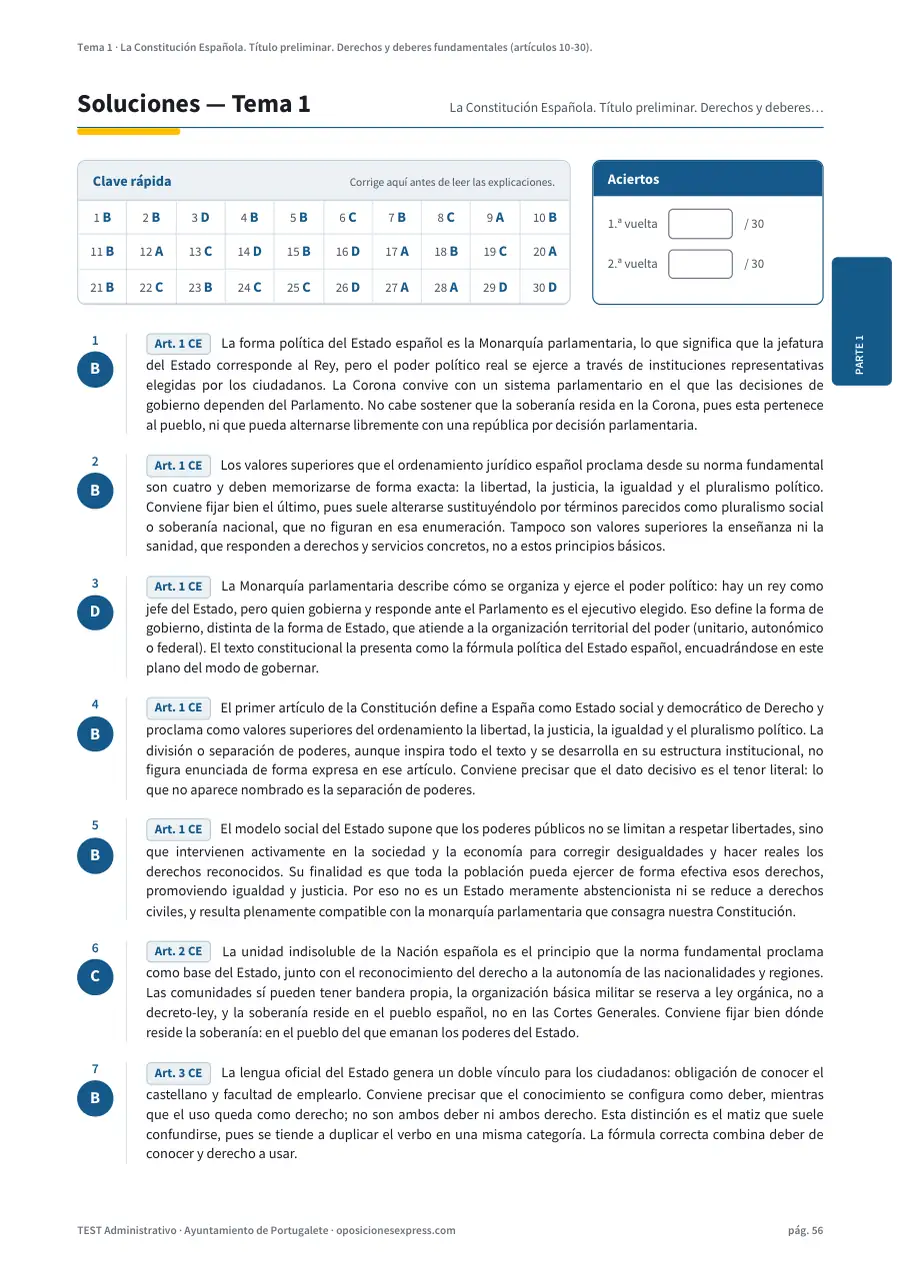Página de soluciones del tema 1