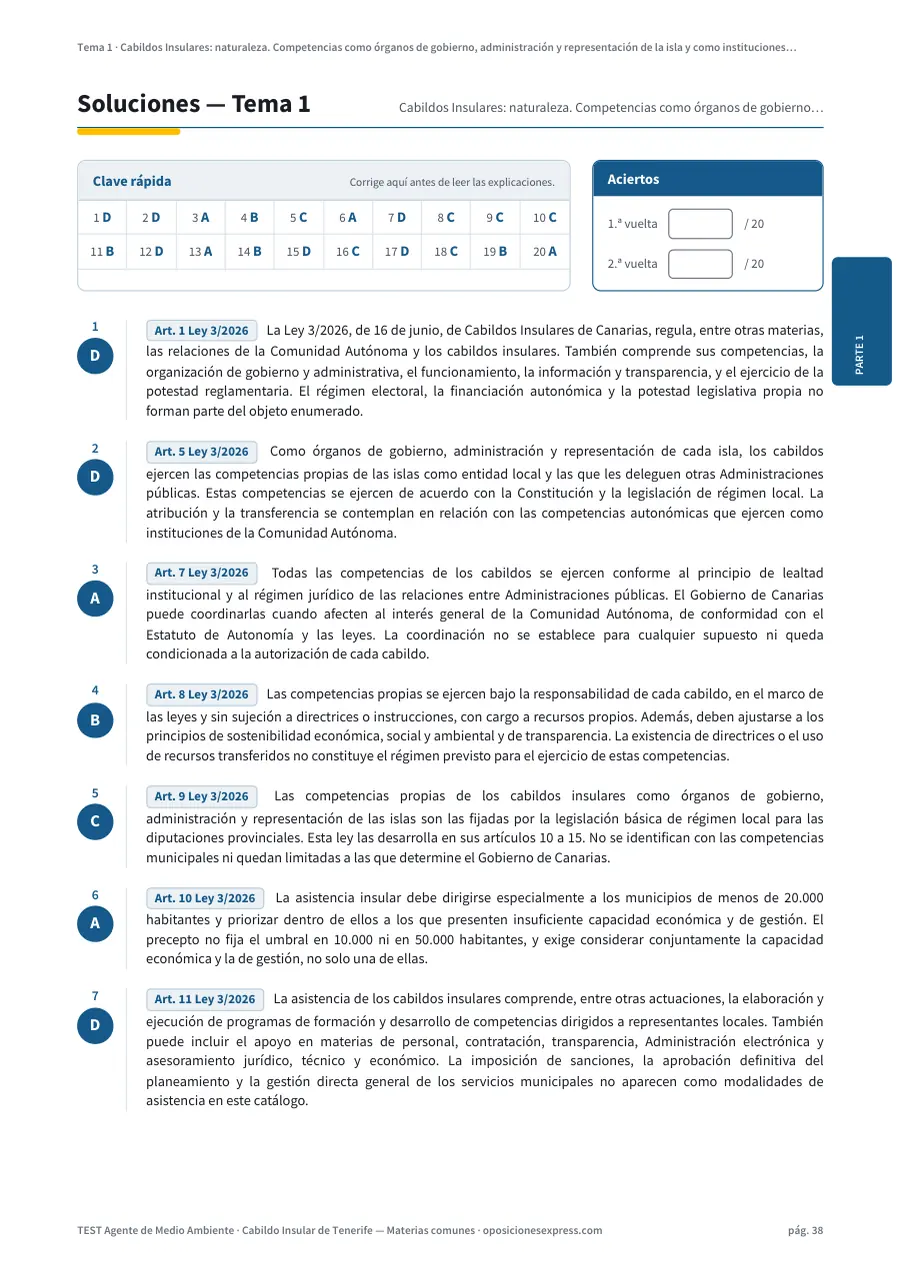 Página de soluciones del tema 1