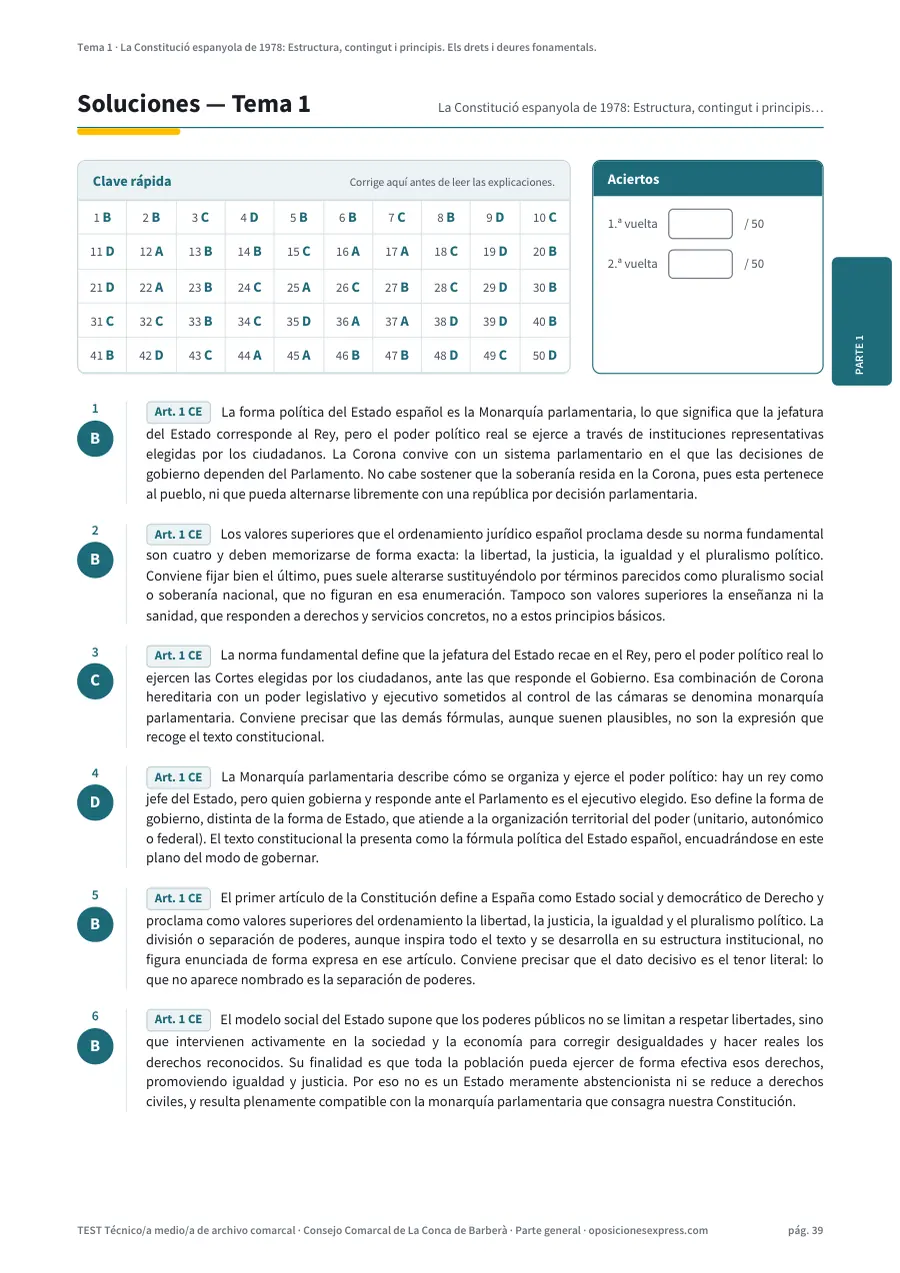 Página de soluciones del tema 1