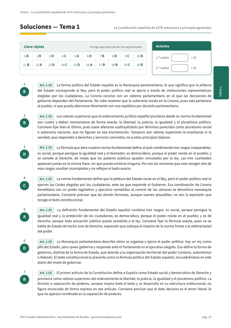 Página de soluciones del tema 1