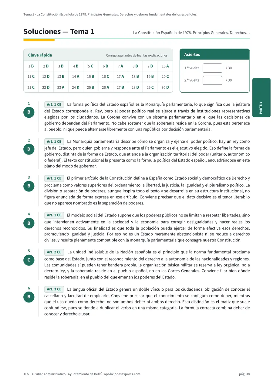 Página de soluciones del tema 1