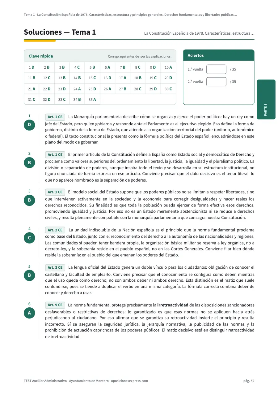 Página de soluciones del tema 1