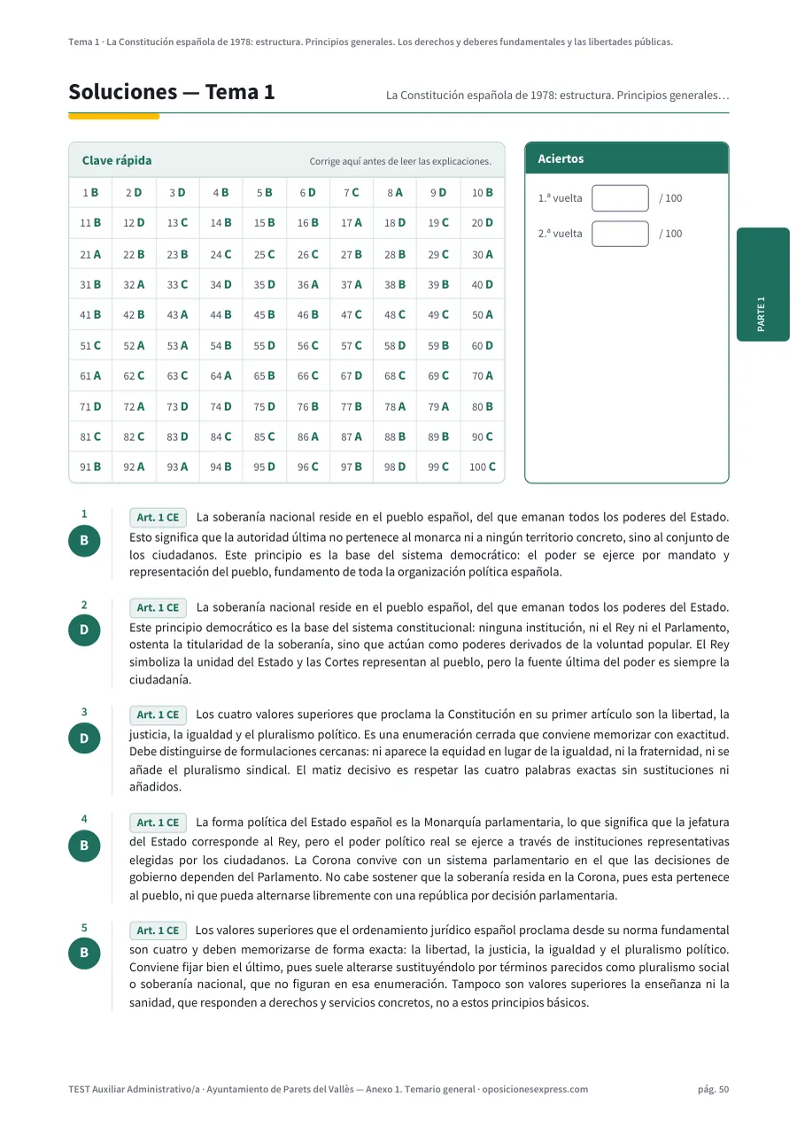 Página de soluciones del tema 1