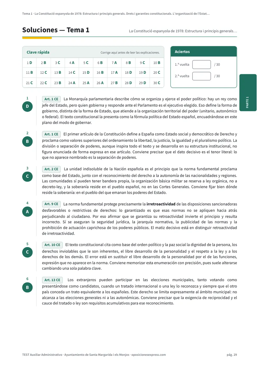 Página de soluciones del tema 1