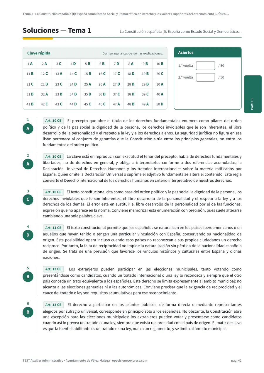 Página de soluciones del tema 1
