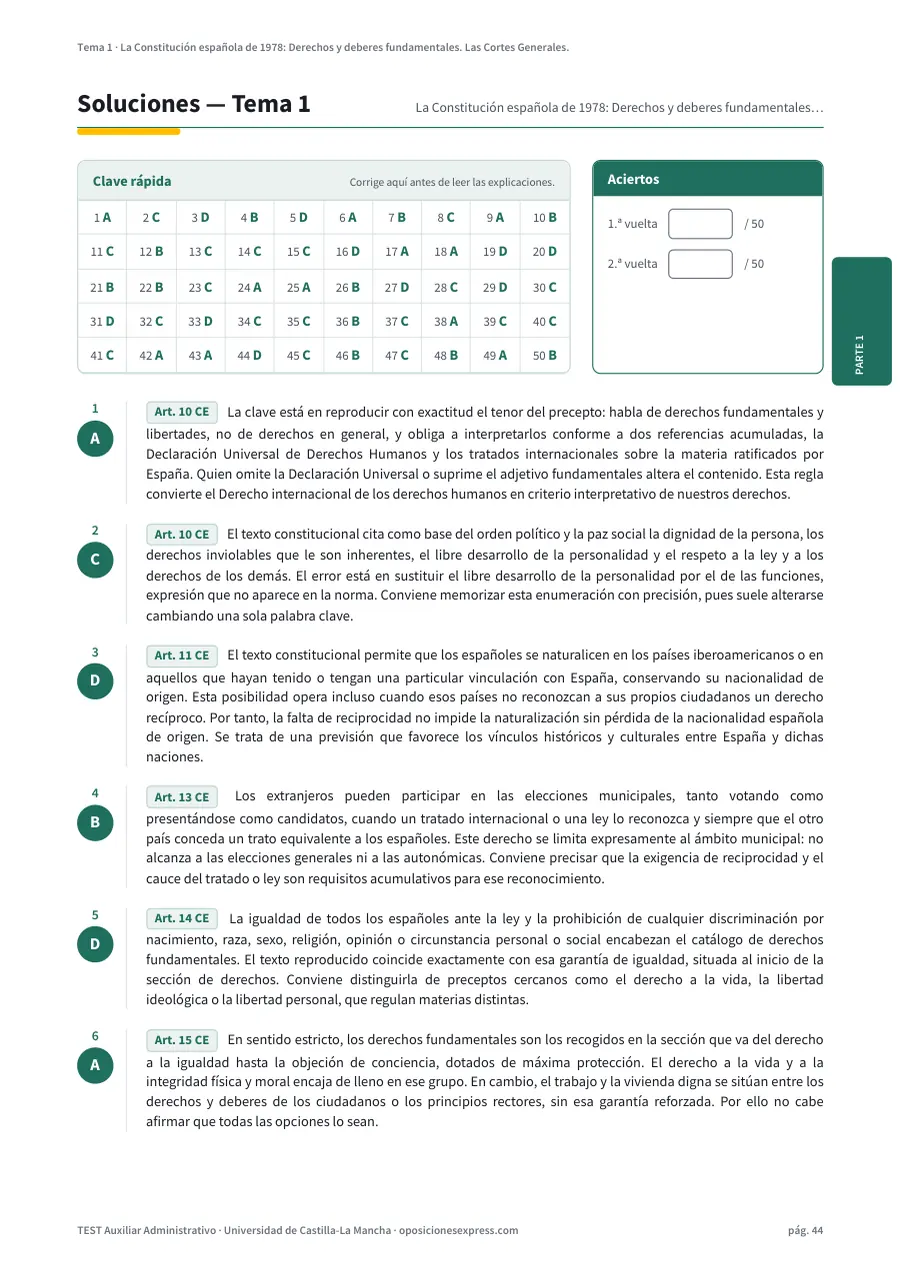 Página de soluciones del tema 1