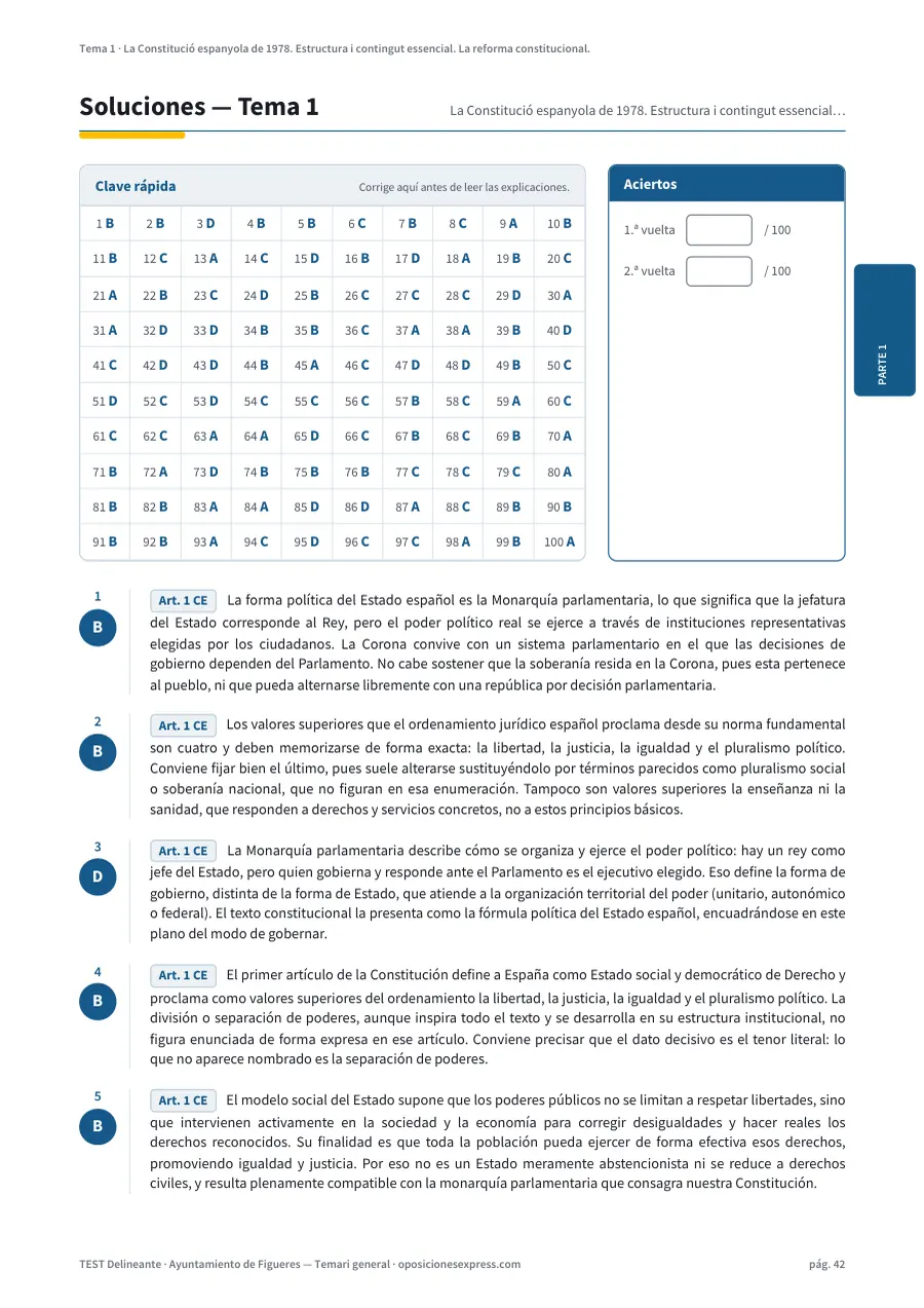 Página de soluciones del tema 1