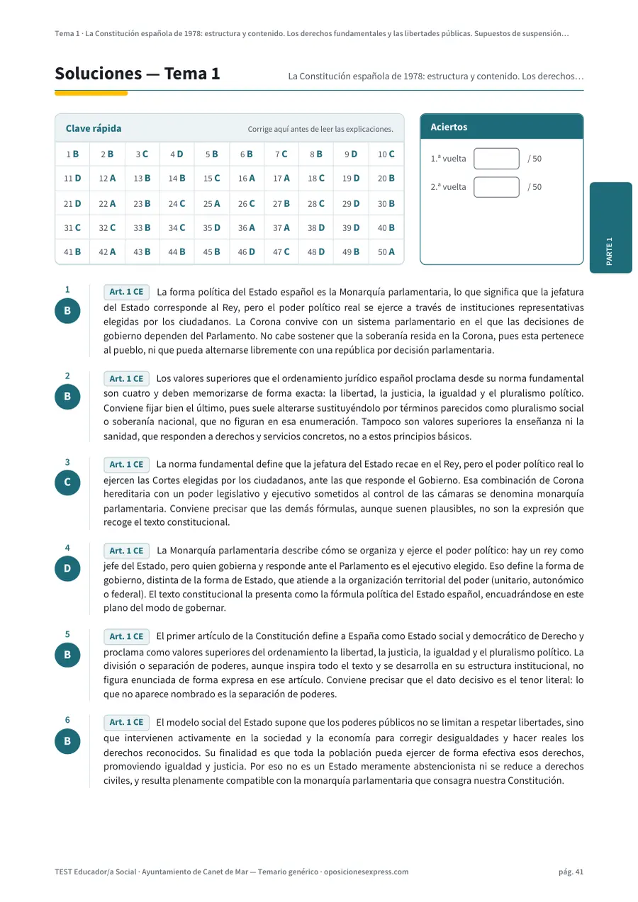 Página de soluciones del tema 1