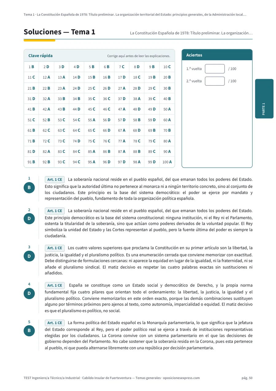 Página de soluciones del tema 1