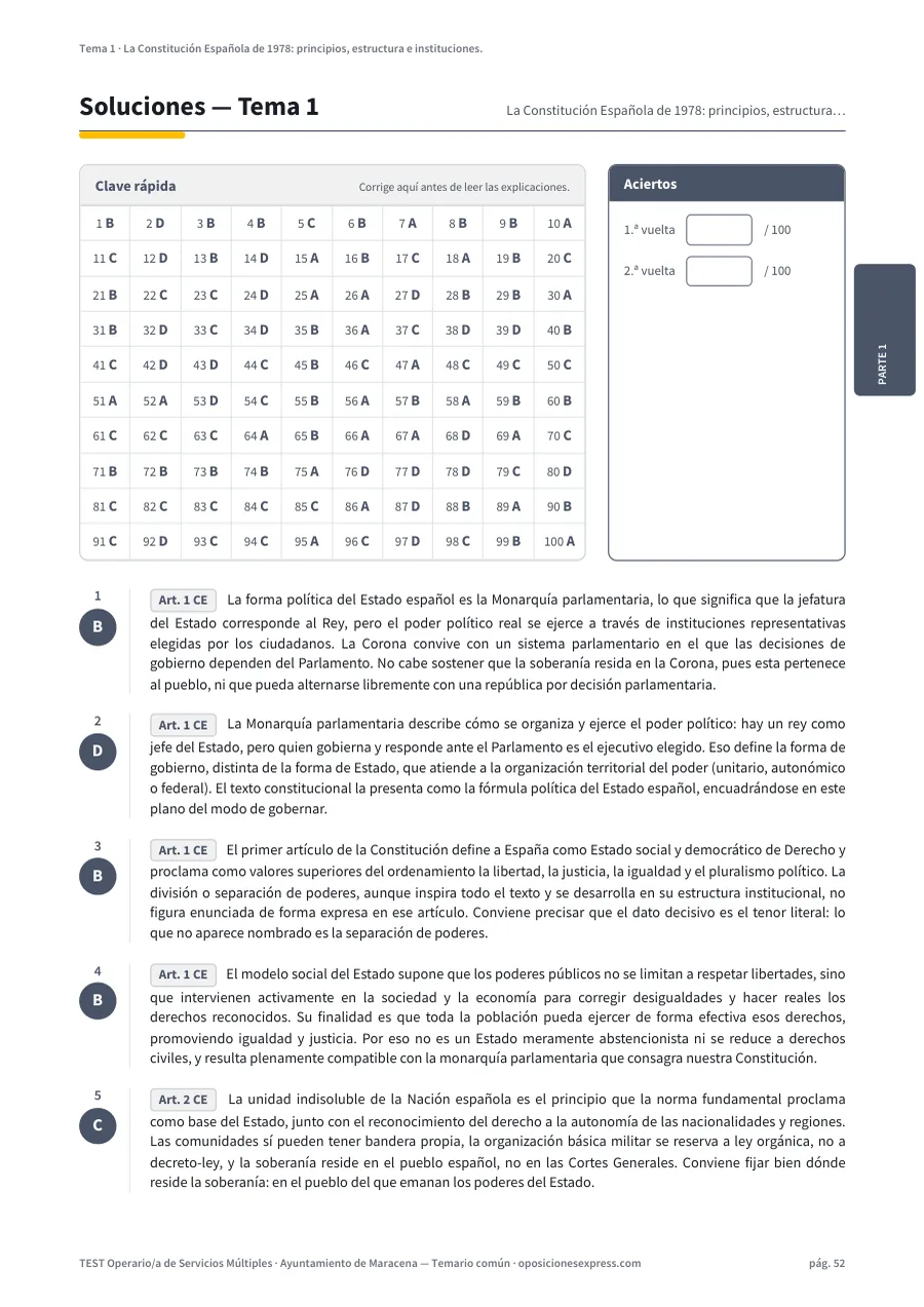 Página de soluciones del tema 1
