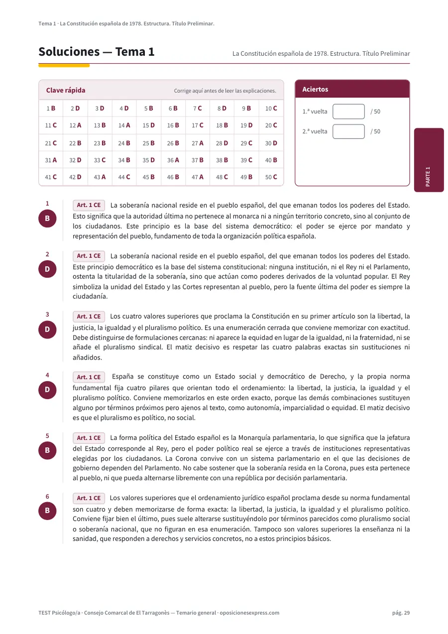 Página de soluciones del tema 1