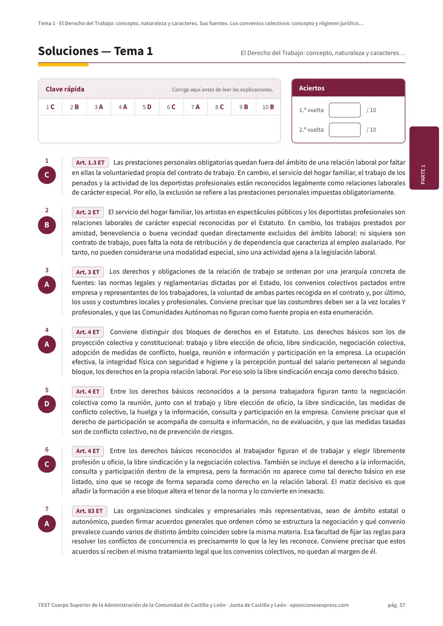 Página de soluciones del tema 1