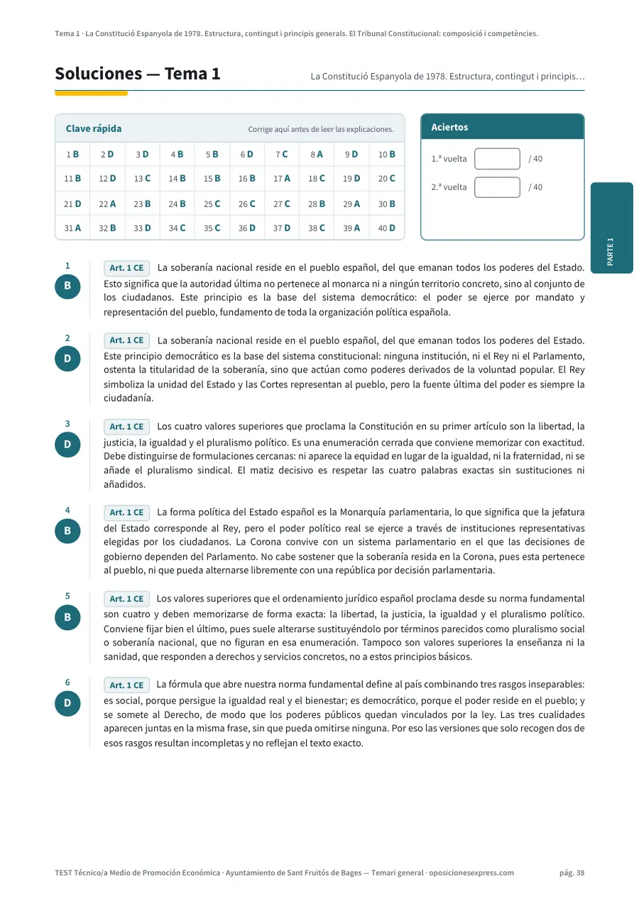 Página de soluciones del tema 1